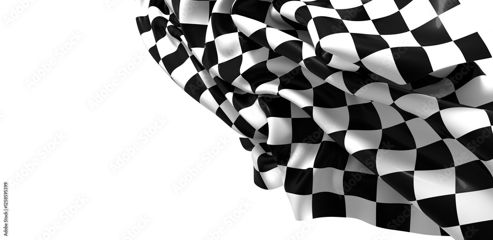 Black and white checkered abstract background. Race background with space for text. Racing flag Black and white checkered abstract background. Race background with space for text. Racing flag