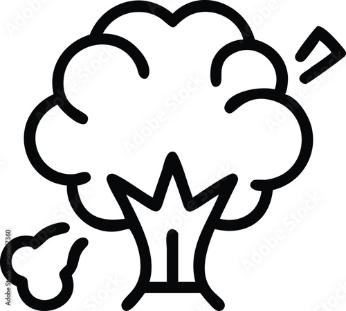 Action Movie Explosion Icon