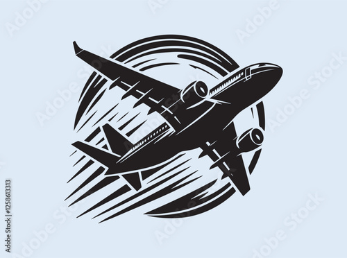 Silhouette of an Airliner
