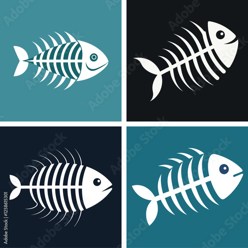 cute sea fish set, freshwater aquarium cartoon fish for print, children development, Varieties of decorative colored fish