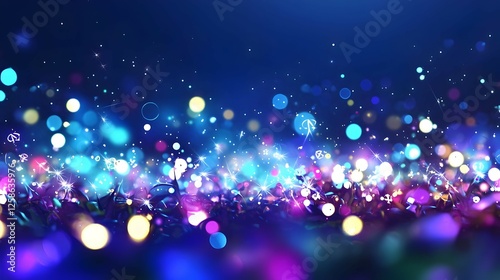 Wallpaper Mural Colorful Bokeh Lights Background Torontodigital.ca