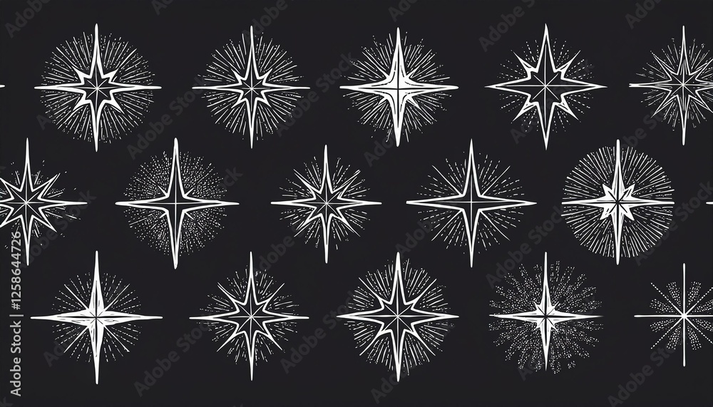 Line star glitter shine of doodle set. Star shine glow, spark glitter, sparkle light perfect any project. Hand drawn sketch doodle style.. Line star glitter shine of doodle set. Star shine glow, spark glitter, sparkle light perfect any project. Hand drawn sketch doodle style..