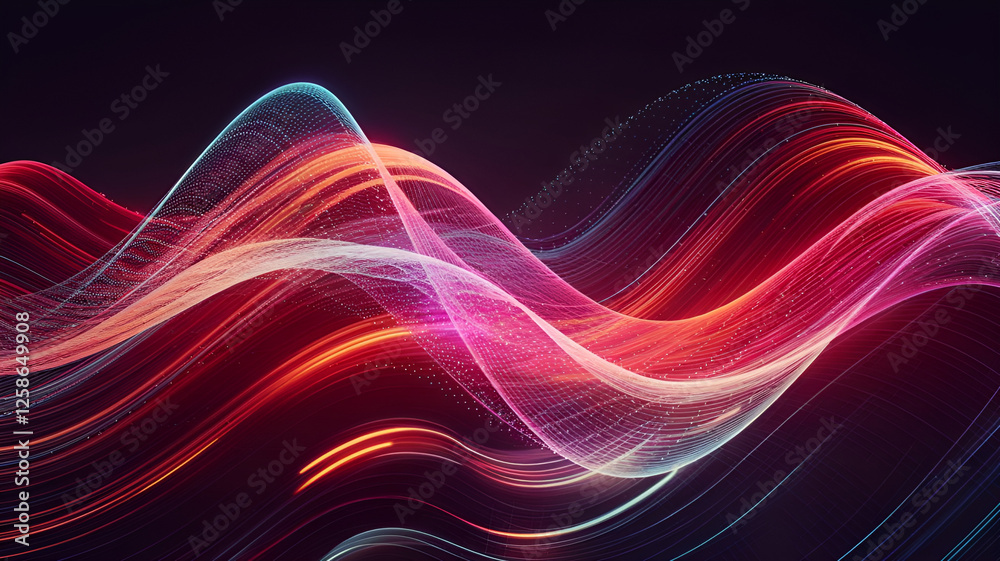 Naklejka premium abstract fractal background