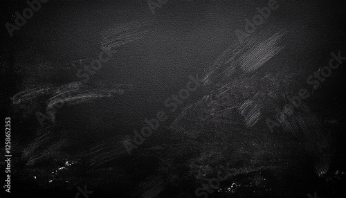 black board with dirt and scratches layout dark grunge abstract background and replica area