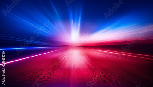 summary red blue purple gradient blurred light heritage
