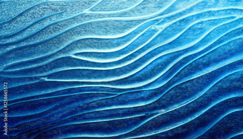 rippled glass effect gradient background with grainy texture blue striped gradient wallpaper textured backdrop deep sea ocean and ice colors noisy texture nature inspired