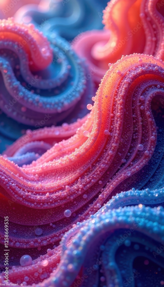 Fluid organic gradient, swirling forms & subtle textures, digital, smooth Fluid organic gradient, swirling forms & subtle textures, digital, smooth
