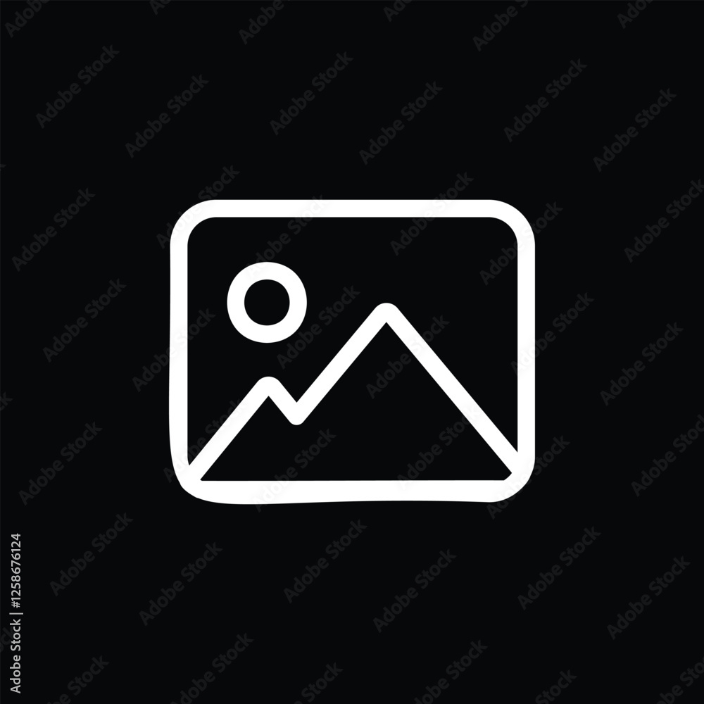 No image available icon. vector flat black simple trendy style illustration for web and app. No image available icon. vector flat black simple trendy style illustration for web and app.