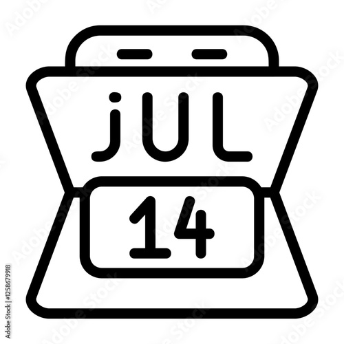 July 14 Icon