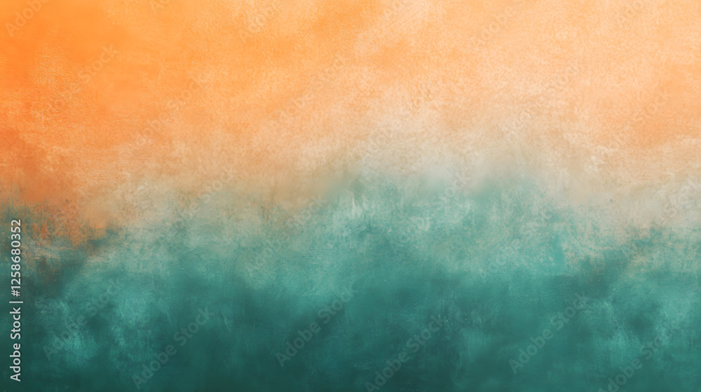 Abstract orange and teal gradient background, perfect for creative designs. Abstract orange and teal gradient background, perfect for creative designs.