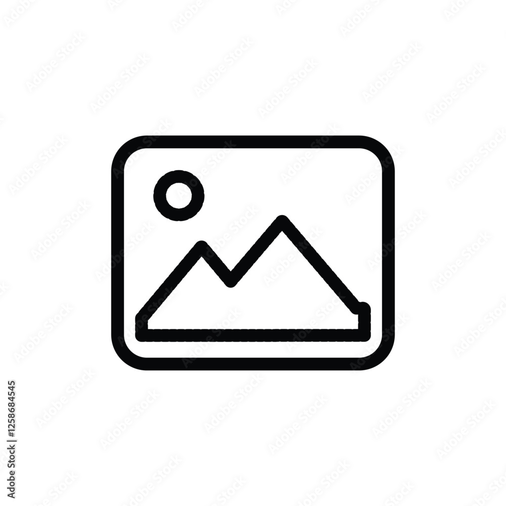 No image available icon. vector flat black simple trendy style illustration for web and app. No image available icon. vector flat black simple trendy style illustration for web and app.