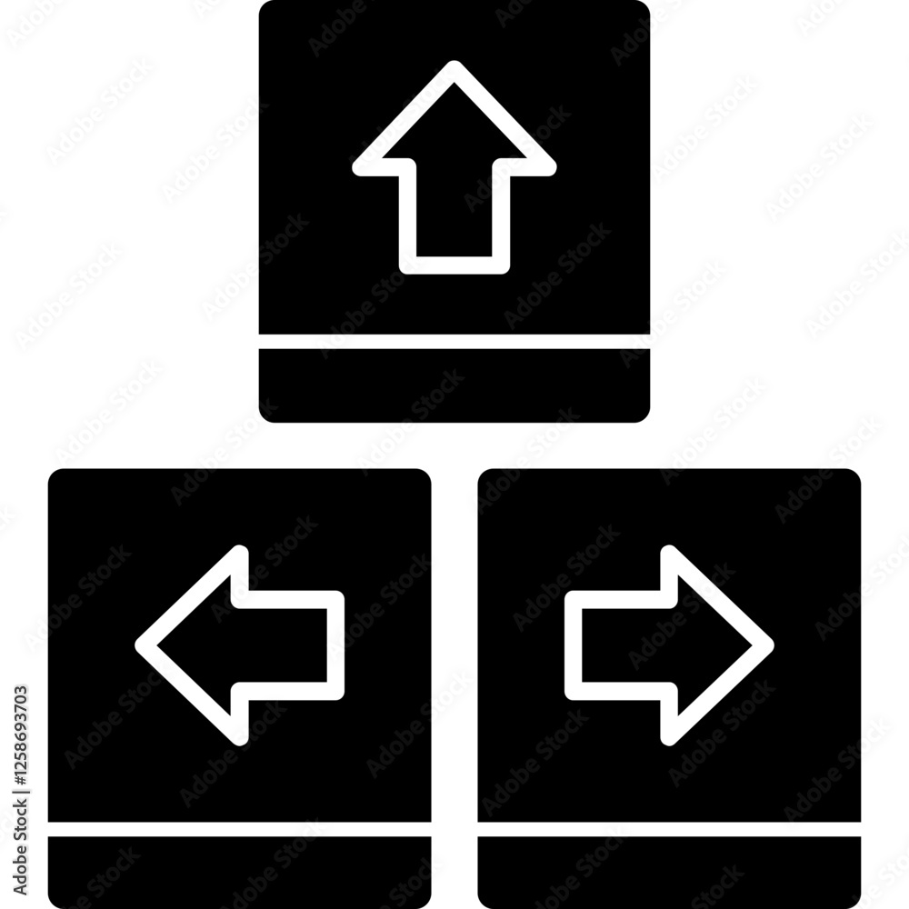 Keyboard navigation Icon Keyboard navigation Icon