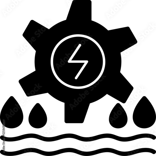 Hydro Power Icon