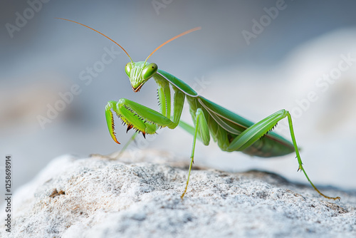 Close-Up of a Mantis Insect