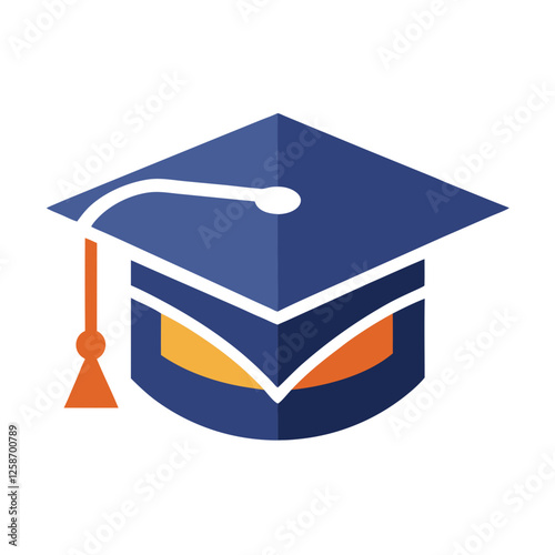 graduation cap  vector