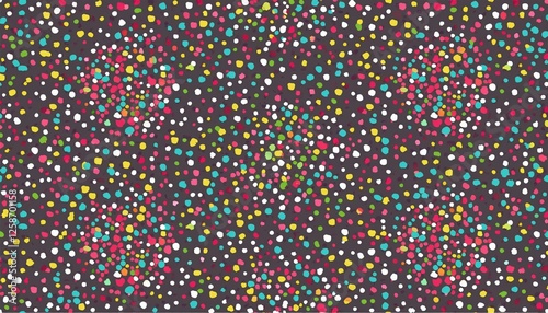 Wallpaper Mural Donut, sweet confetti background. Sweet cake, donut confetti texture, seamless pattern. Colorful candy topping seamless background wallpaper. perfect any project. Torontodigital.ca