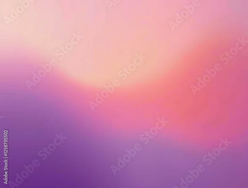 Soft Ethereal Image with Fluid Color Transitions in Purple and Blue
