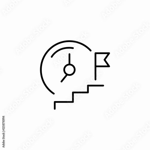 speed success icon sign vector