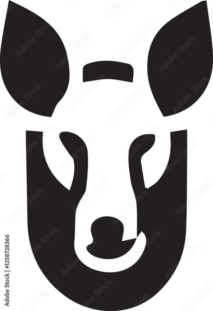 Fototapeta premium vector illustration of a black cat
