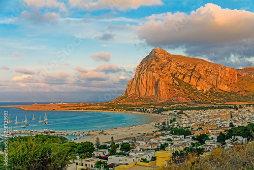 golden hour in San Vito lo Capo, Sicily, Italy