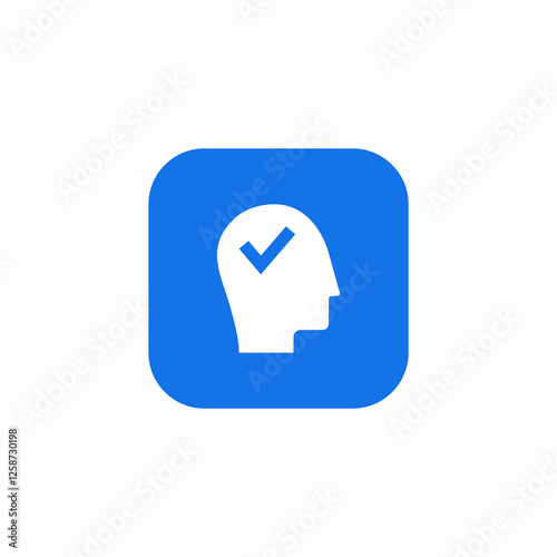mind ideas icon sign vector