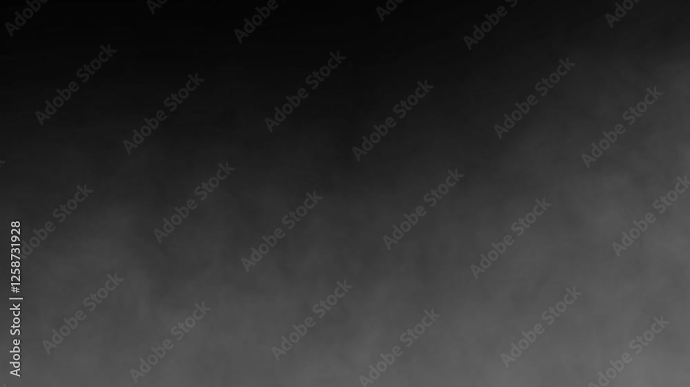 Heavy low lying rolling mist steam fog effect overlay or background  [4K]  