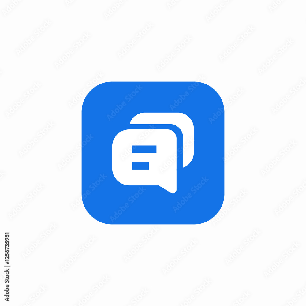 application chat icon sign vector application chat icon sign vector