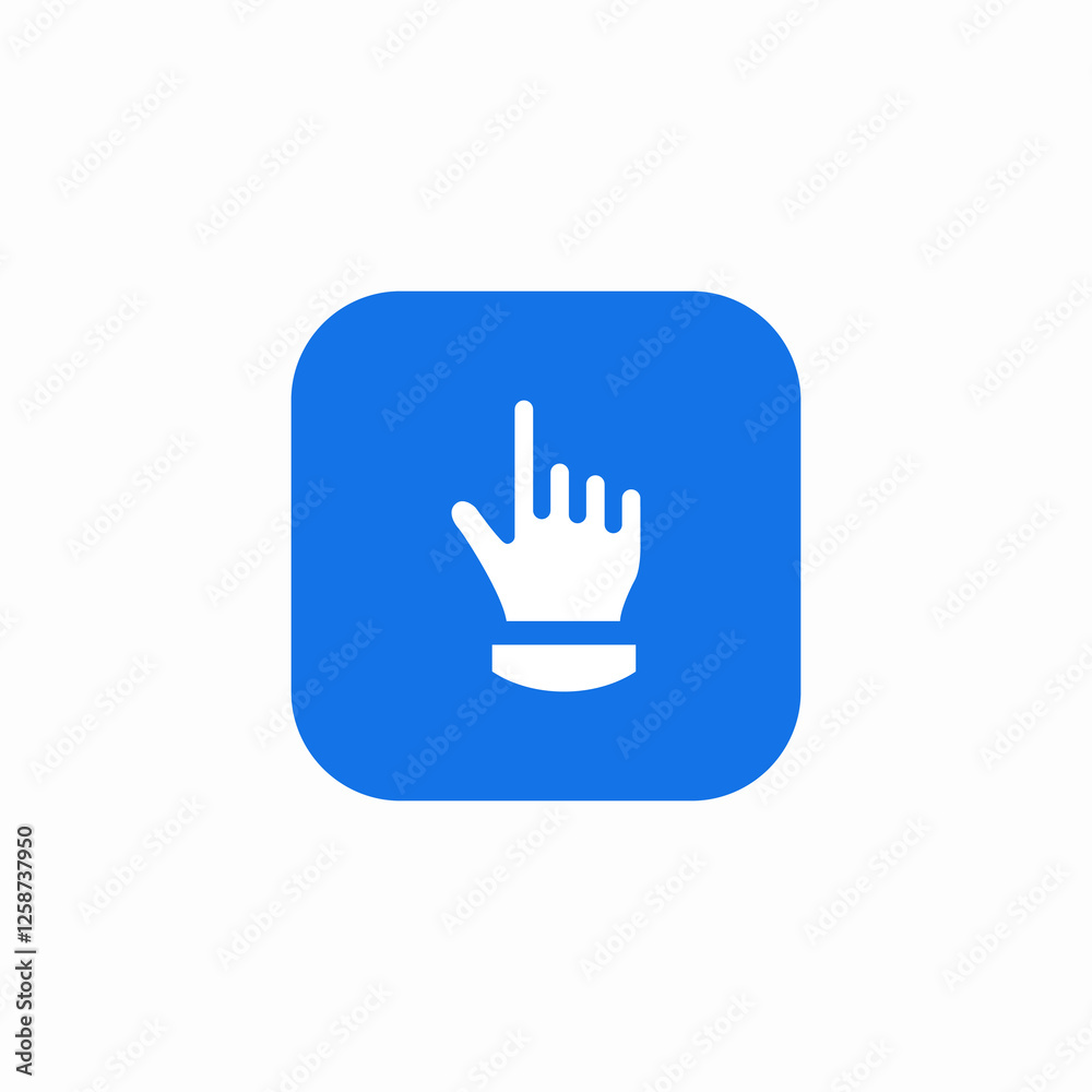 hand cursor select icon sign vector hand cursor select icon sign vector