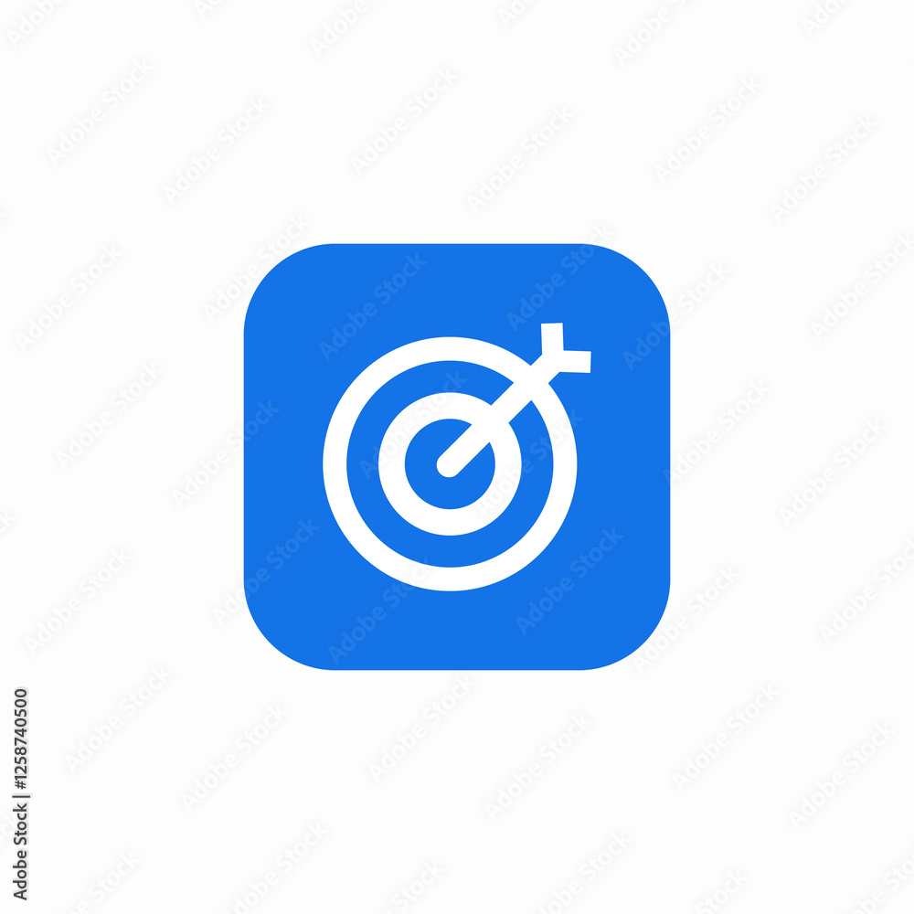 target spot reached success icon sign vector target spot reached success icon sign vector
