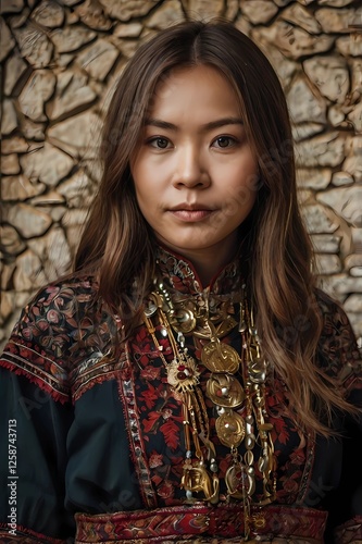 portrait of a young woman