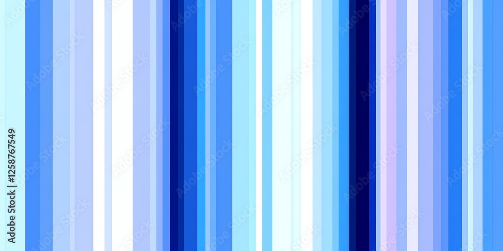 Abstract Background Vertical Stripes Blue White Light Shades Design Texture