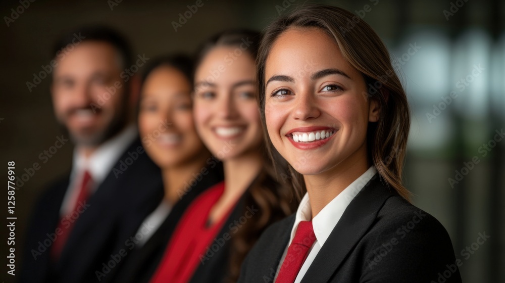 Diverse professionals in Business Suits Diverse professionals in Business Suits