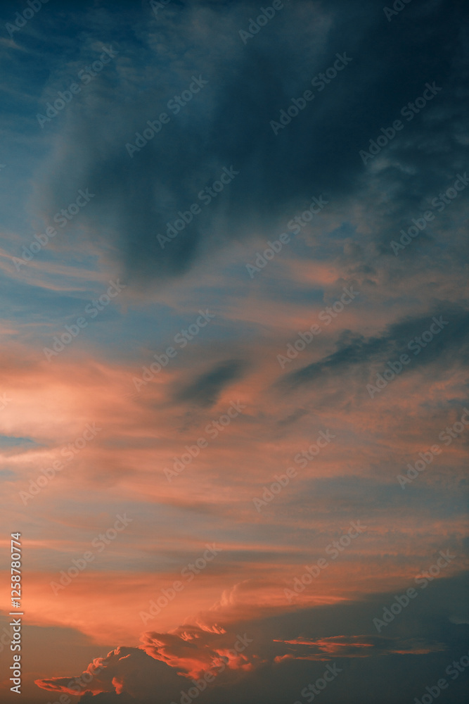 Obraz premium sunset in the sky
