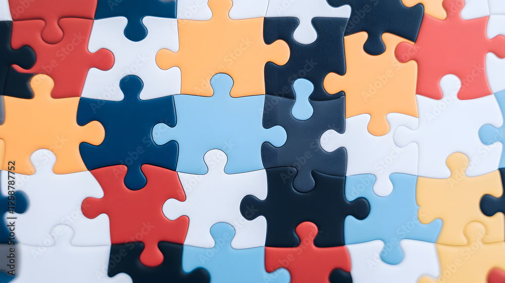 Colorful illustration of diverse people as jigsaw puzzle pieces, symbolizing unity and diversity.
Colorful illustration of diverse people as jigsaw puzzle pieces, symbolizing unity and diversity.