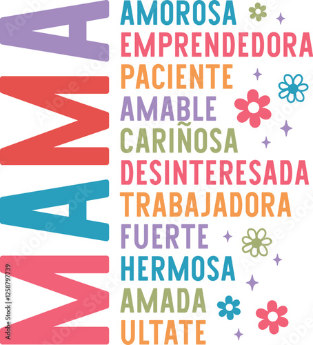 Spanish Mothers Day png, Retro Madre PNG sublimation, Mama png design download, Mother's Day png, Mama sublimation png, Retro Mama Png,mama svg,mama png,mom svg,mom png, mom life svg,mom life png