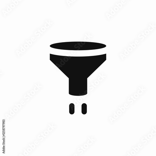 filter results icon sign vector