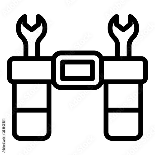 Tool Belt line icon