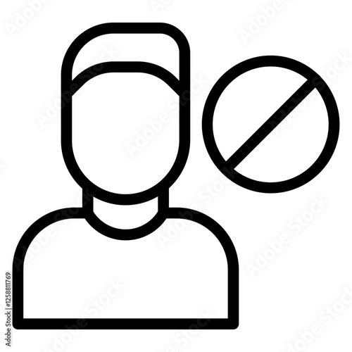 Indictment line icon