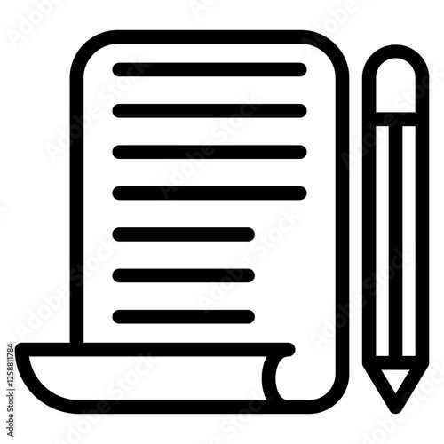 Legal Counsel line icon