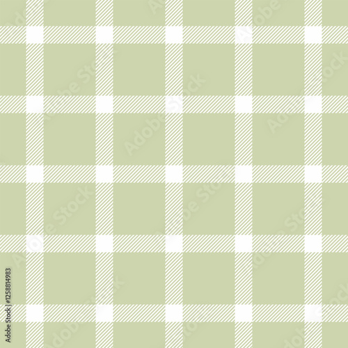Knit texture textile plaid, classy tartan pattern fabric. Seasonal vector background seamless check in light and white colors.