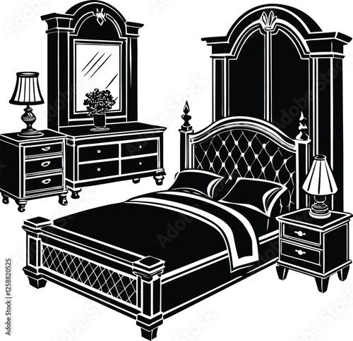 Bed room, living room, dining room and guest room all kind of furniture set
