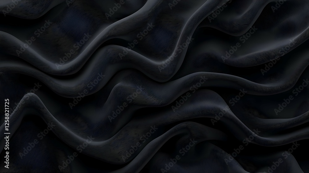 Fototapeta premium Dark Abstract Fabric Texture Design