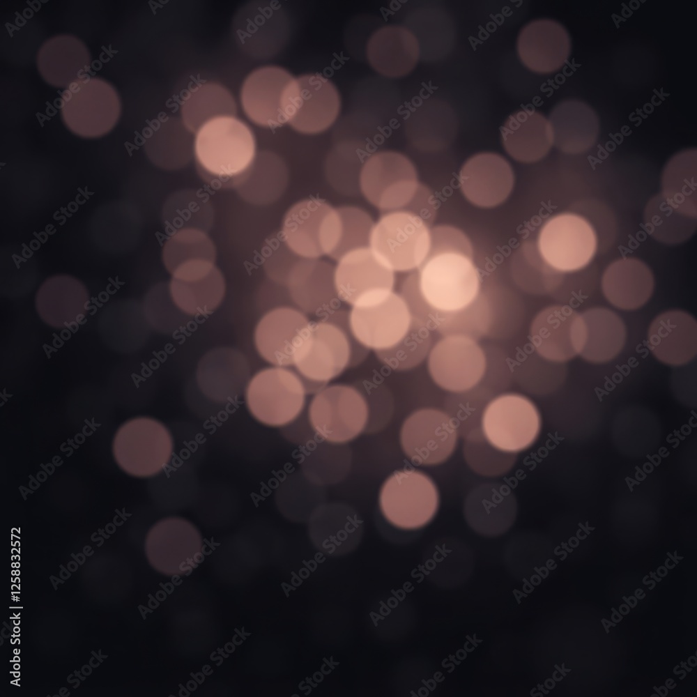 Fototapeta premium Soft bokeh lights on a dark background creating a dreamy texture Bokeh light lights background bokeh abstract light bright effect shiny