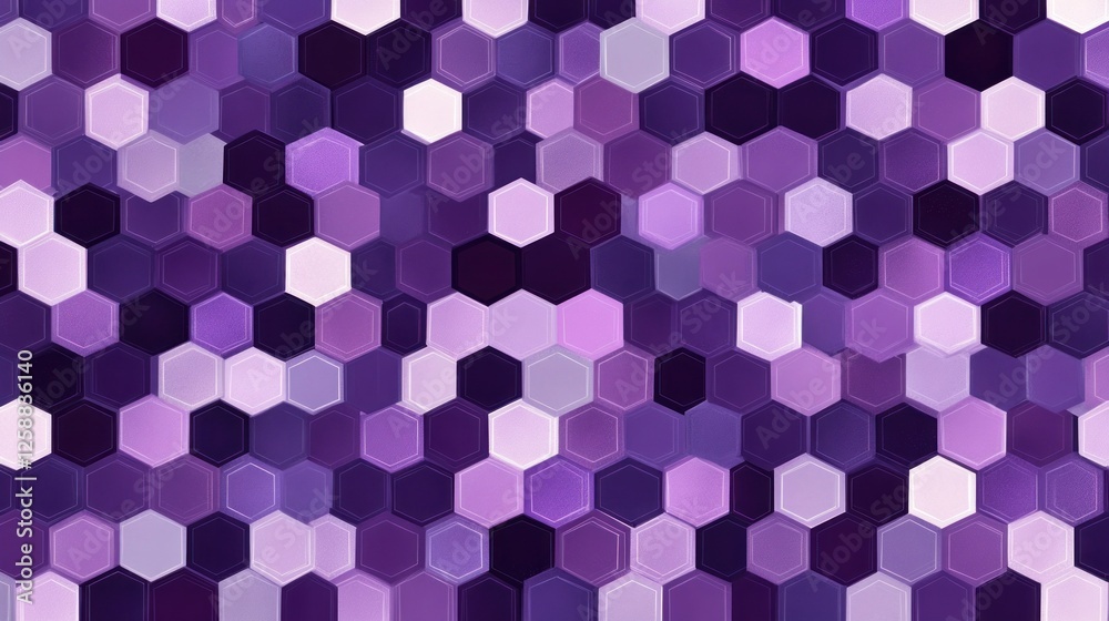 Abstract purple hexagon pattern background. Abstract purple hexagon pattern background.