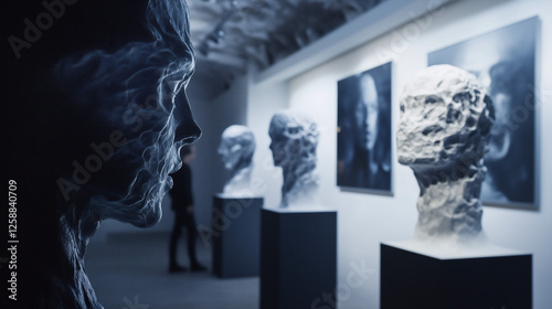 Contemporary Art Exhibition Featuring Sculptures