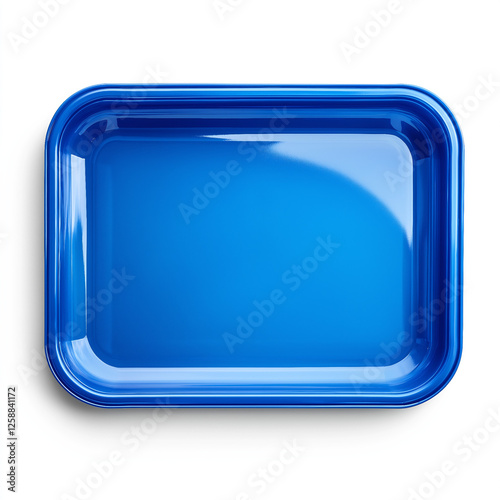 Blue Tray Abstract