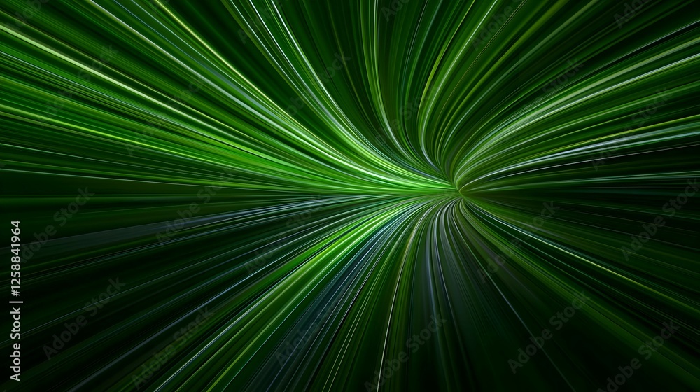 Abstract Green Radial Light Motion Blur Background Abstract Green Radial Light Motion Blur Background