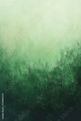 Wallpaper Mural Soft emerald green gradient background, deep forest light mint fade with subtle texture banner, poster header design

 Torontodigital.ca