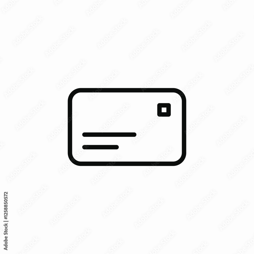 sealed letter icon sign vector sealed letter icon sign vector