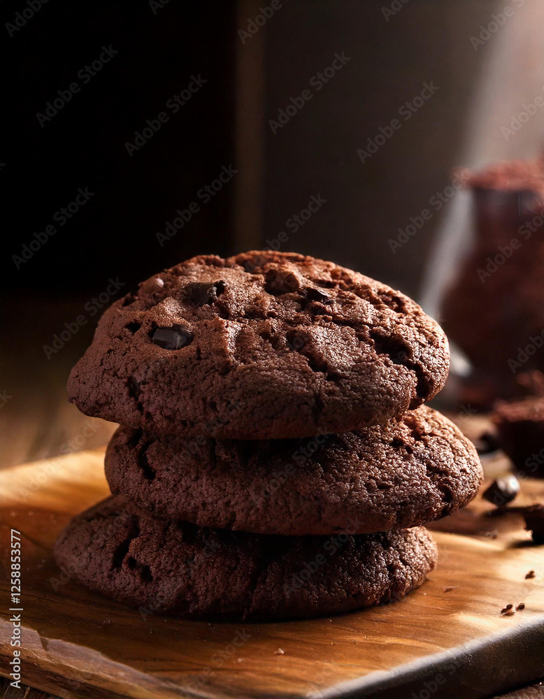 Fototapeta premium Chocolate cookies